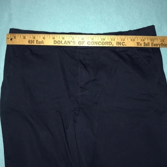 CHEROKEE school uniform shorts navy blue adjustable waistband NEW size 14+ - Picture 5 of 8